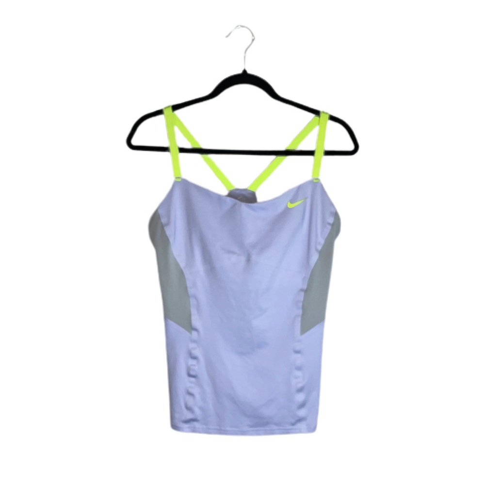 Nike Athletic Tank Top Built in Bra Women’s Size Large Work Out Gear Gym Wear